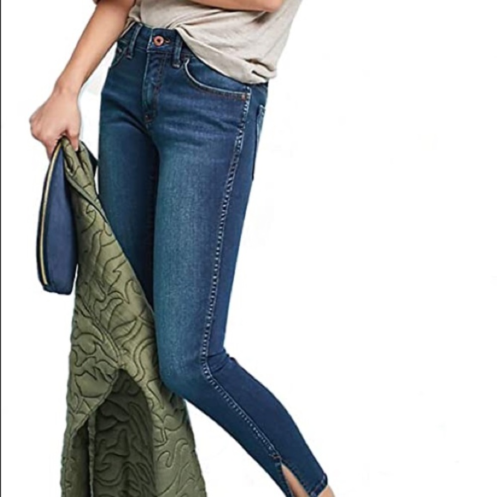 COPY - - Pilcro and the letter press NTW high rise jeans